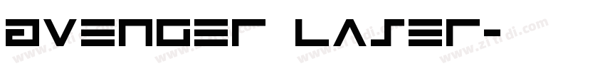Avenger Laser字体转换